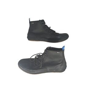 Keds Women's Black Waterproof Winter‎ Boots Lace Up Ankle Boots Size 8.5